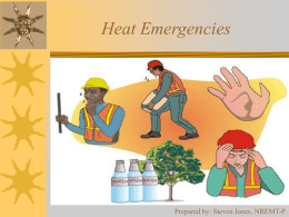 Heat and Cold Emergencies