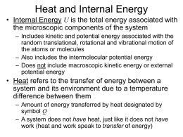 Thermal Energy - OWU Online | Go OWU