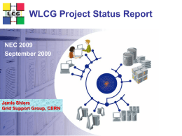 WLCG Project Status