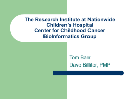 Columbus Children’s Research Institute Center for