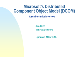 Microsoft Component Object Model (COM)