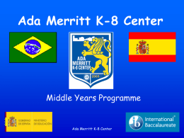 Seventh Grade Orientation - Ada Merritt K