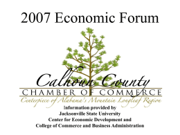 Stars Fell On Alabama Calhoun County Chamber of Commerce