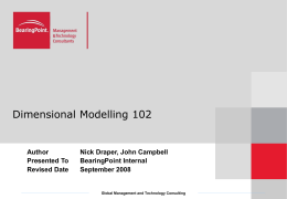 Data Modelling 101