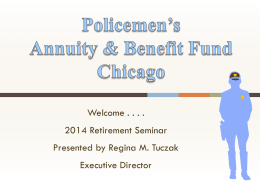 Policemen’s Annuity & Benefit Fund, Chicago