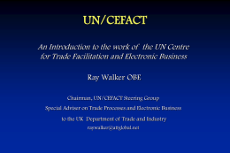 Ray Walker OBE - Information management