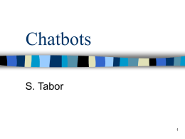 Chatbots - Informatik Bildungsserver Rheinland