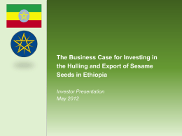 The Business Case for Investing in the Processing and
