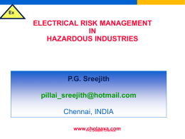 ERM - Cholamandalam AXA Risk Services Ltd.