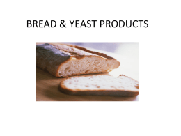 BREAD & YEAST PRODUCTS