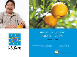 Presentation Title Here - Home | L.A. Care Health Plan