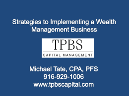 The Opportunity for CPAs