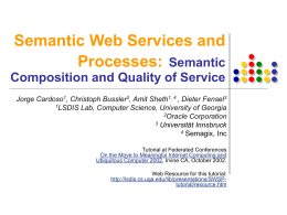 Semantic Web Services and Processes