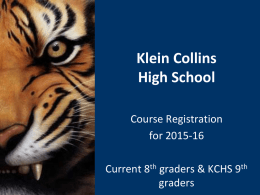Klein Collins High School