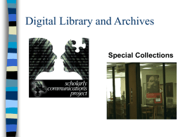 Digital Library and Archive logo