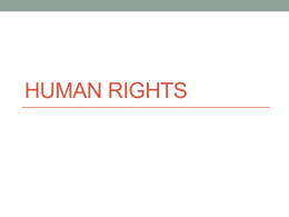 Human Rights - ctel.usm.maine.edu