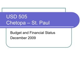 USD 505 Chetopa – St. Paul
