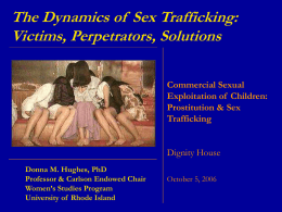 Sex Trafficking - 3.14 MB PPT