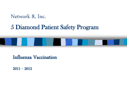 MARC – Network 5 Patient Safety Program “5 Diamond Patient