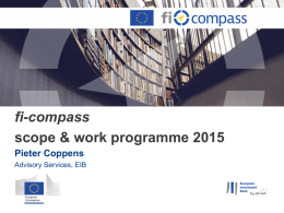 fi-compass - COTER slides FINAL (EIB 2)