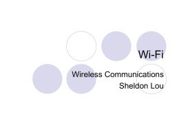 What is Wi-Fi? - California State University San Marcos