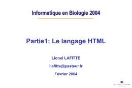 Cours HTML