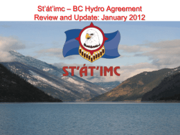 St’at’imc Settlement Agreement