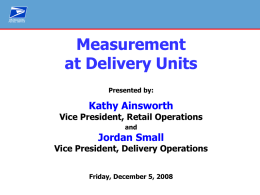 Service Measurement