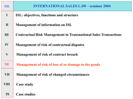 International Sales - Lectures: Section 5