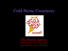 Cold Stone Creamery - Radford University
