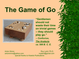 The Game of Go - American Go Association