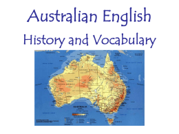 Australian English