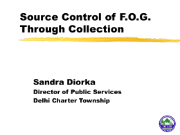 Source Control of F.O.G. Through Collection