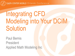 Integrating CFD Modeling into Your DCIM Solution