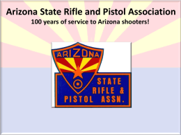 Arizona State Rifle and Pistol Association