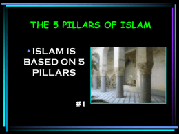 THE 5 PILLARS OF ISLAM