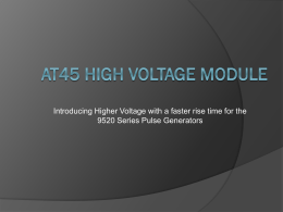 At45 High Voltage Module - Schulz