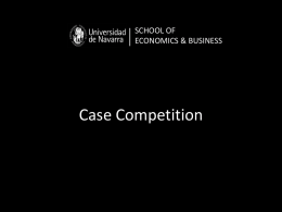 Business Case Analysis - Universidad de Navarra