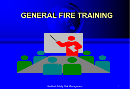 GENERAL FIRE TRAINING - eLearning Repository