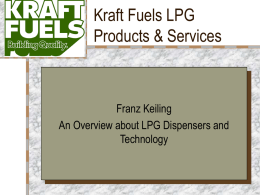 Kraft Fuels LPG Products & Services