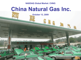 幻灯片 1 - China Natural Gas