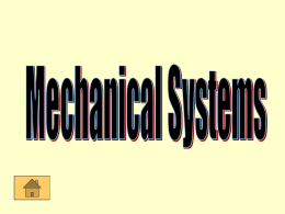 Mechanical Systems