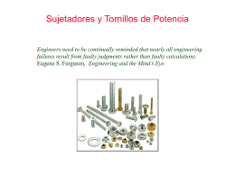 Chapter 15: Fasteners and Power Screws