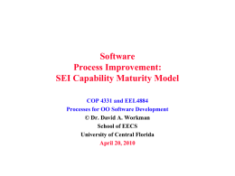 Software Metrics - University of Central Florida
