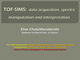 Nanogeoscience and Nanotechnology – Applications of SIMS