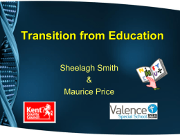 Transition from Education