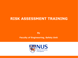 Risk Assessment Training - Pinnacle Enterprises Canada