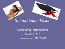 Shared Youth Vision