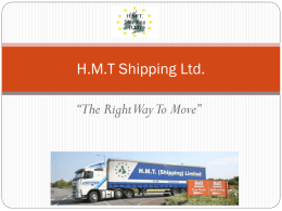 H.M.T Shipping Ltd.