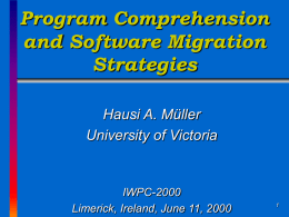 Software Migration Strategies
